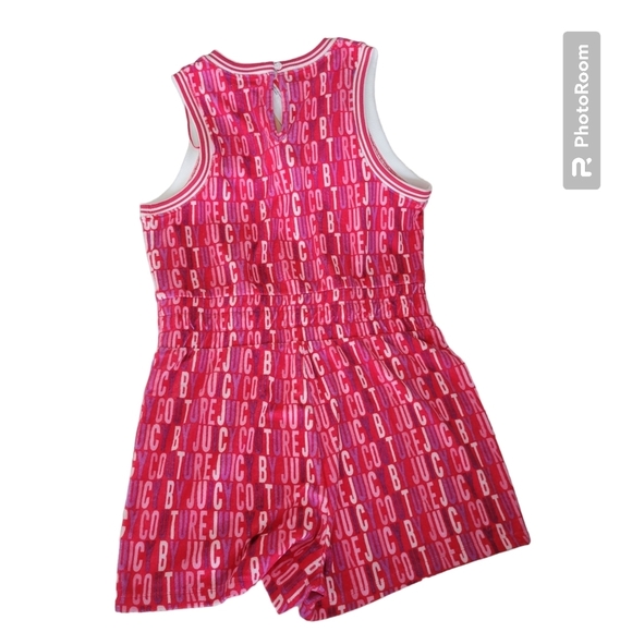 NWOT Juicy By Juicy Couture Towel Terry Sleeveless Romper Logo Print Size L - Picture 7 of 10